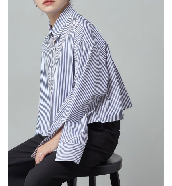 JOURNAL STANDARD「《予約》ハイカウントコットンクロップドシャツ」|シャツ・ブラウス|