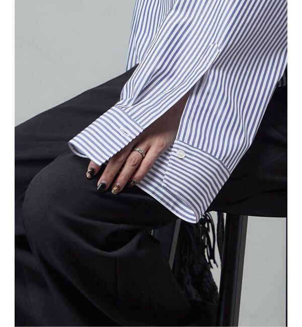 JOURNAL STANDARD「《予約》ハイカウントコットンクロップドシャツ」|シャツ・ブラウス|