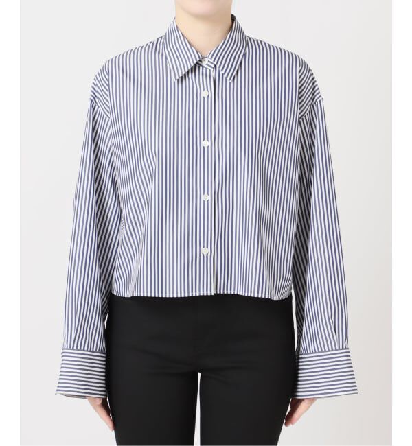 JOURNAL STANDARD「《予約》ハイカウントコットンクロップドシャツ」|シャツ・ブラウス|