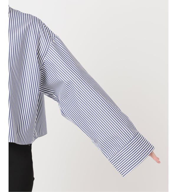 JOURNAL STANDARD「《予約》ハイカウントコットンクロップドシャツ」|シャツ・ブラウス|