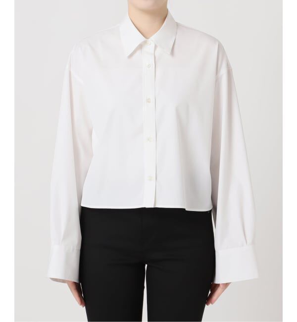JOURNAL STANDARD「《予約》ハイカウントコットンクロップドシャツ」|シャツ・ブラウス|