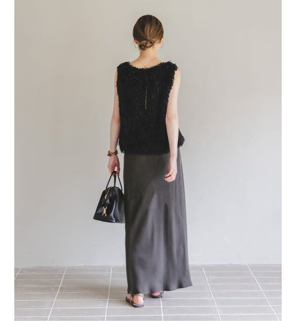 NOBLE「《追加3》キュプラナローAラインスカート」|スカート|