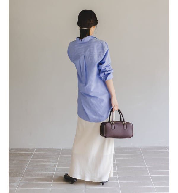 NOBLE「《追加3》キュプラナローAラインスカート」|スカート|