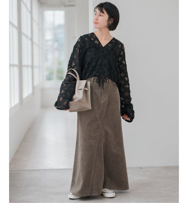 Spick and Span「《追加》Uhr / ウーア 別注Lace Foodie Tops」|シャツ・ブラウス|