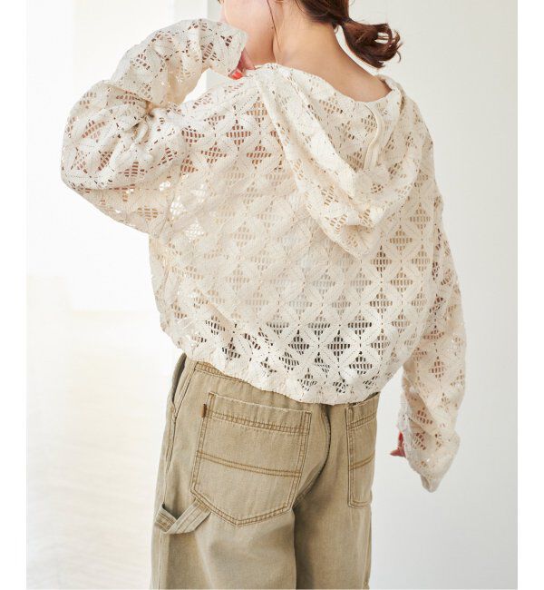 Spick and Span「《追加》Uhr / ウーア 別注Lace Foodie Tops」|シャツ・ブラウス|