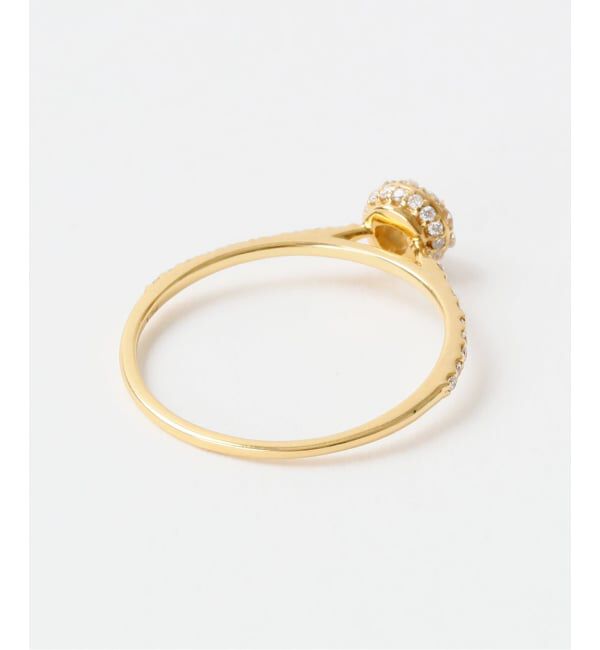 Lilas by Spick&Span「0.38ctサイドダイヤリング K18」|リング|