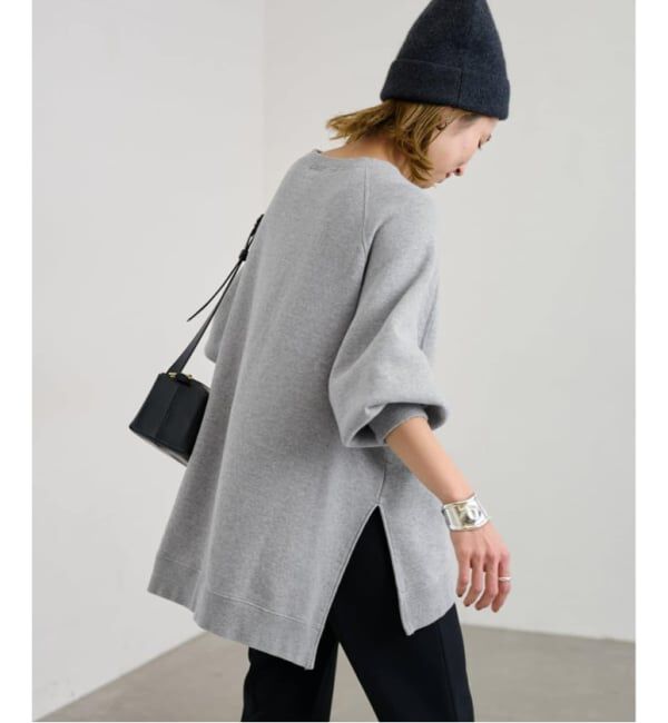 FRAMeWORK「≪WEB限定 / 追加≫ラグランポンチョスエット 2」|スウェット・ジャージ|グレーA