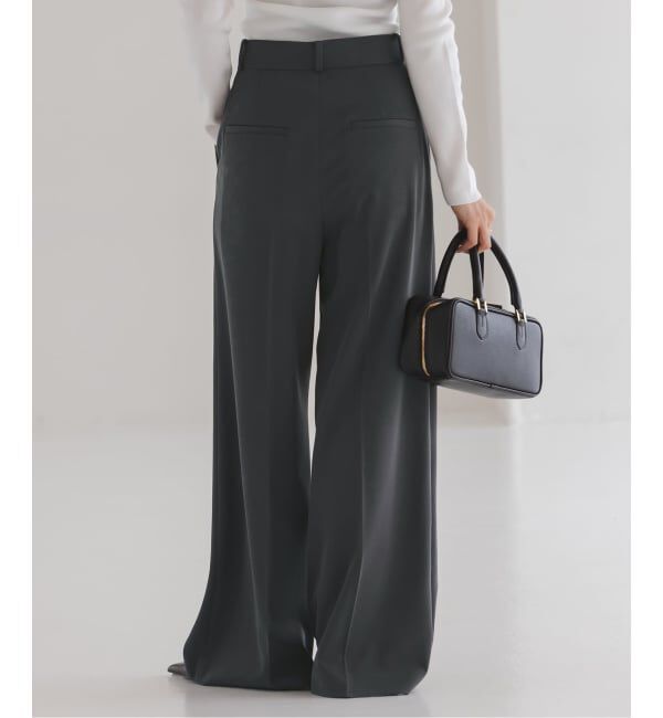 NOBLE「《セットアップ対応》フローツイルスラックスパンツ」|スラックス|