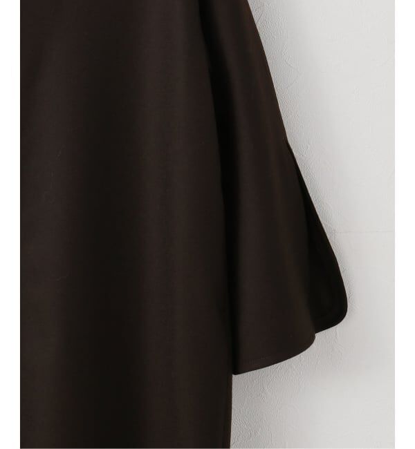 NOBLE「ウールフラノカフタンドレス」|ワンピース|