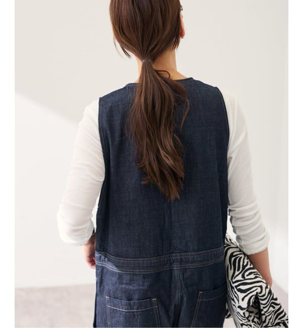 FRAMeWORK「≪追加予約≫WHITE FIELD/ホワイトフィールド ノースリーブオールインワン」|オールインワン|