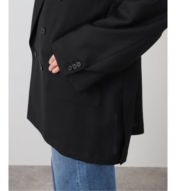 クチュールドアダム/ビックジャケットシルクネップヘリンボーン新品未使用 クチュールドアダム/ビックジャケットシルクネップヘリンボーン新品未