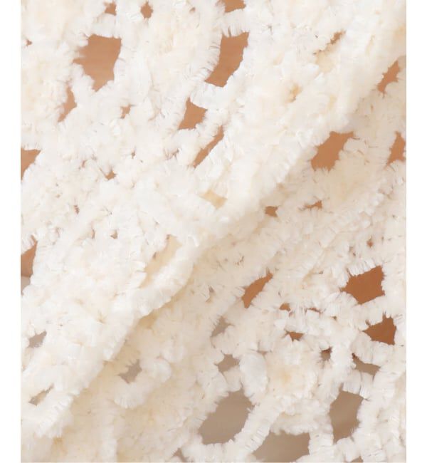  「【洗える】モールエンブロイダリーカーディガン」|カーディガン|