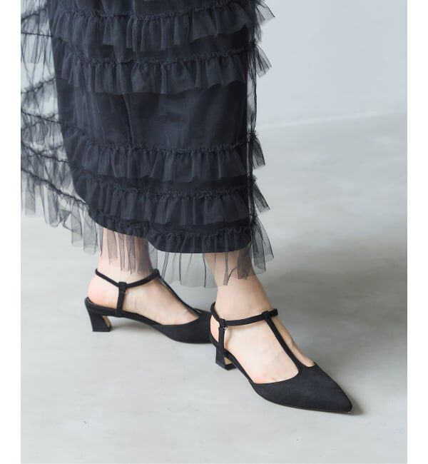  「4cmTストラップパンプス」|パンプス|