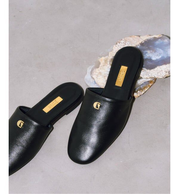 GRISE「《予約》GRISEラウンドスリッパ」|その他|ブラック