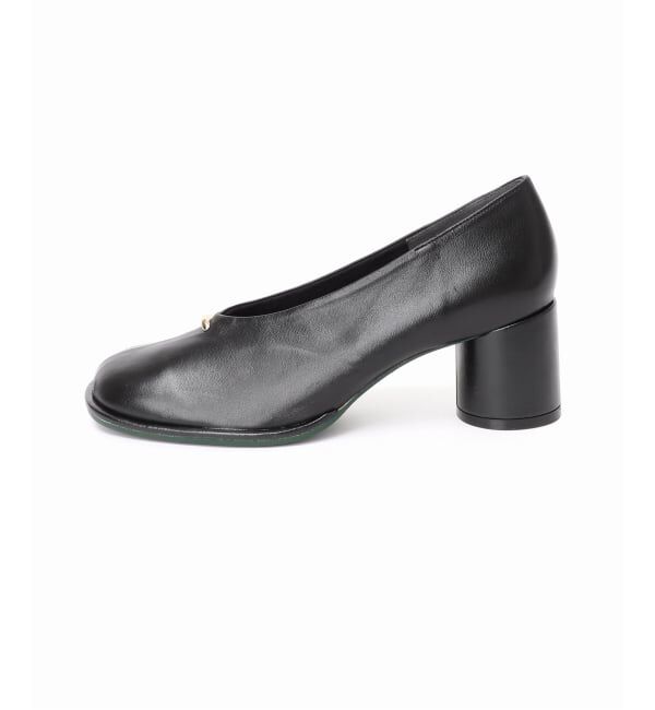 GRISE「《追加予約》GRISE6cmレザーオブリークハイバンプパンプス」|パンプス|