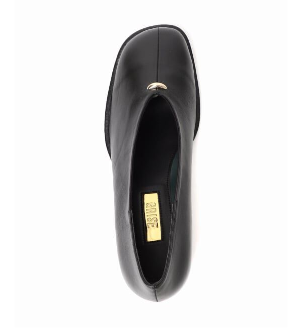 GRISE「《追加予約》GRISE6cmレザーオブリークハイバンプパンプス」|パンプス|