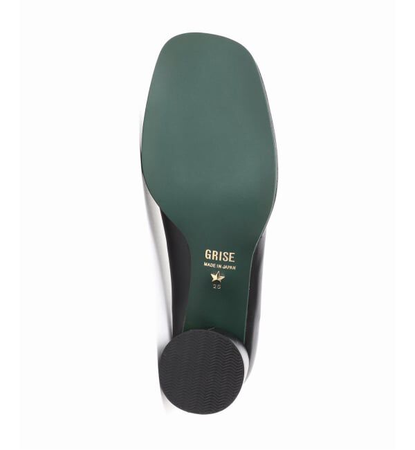 GRISE「《追加予約》GRISE6cmレザーオブリークハイバンプパンプス」|パンプス|