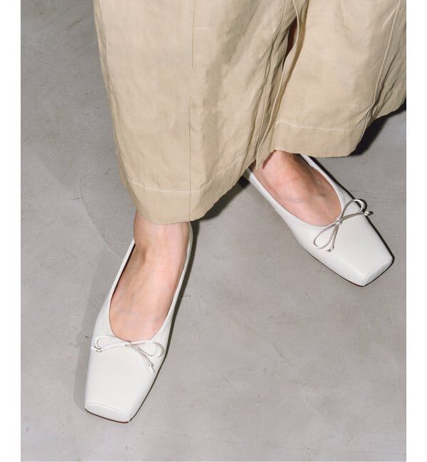 GRISE「《予約》GRISE BOXスクエアBALLERINA」|バレエシューズ|