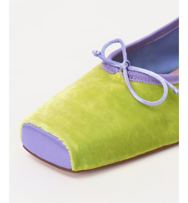 GRISE「《予約》GRISE BOXスクエアBALLERINA」|バレエシューズ|