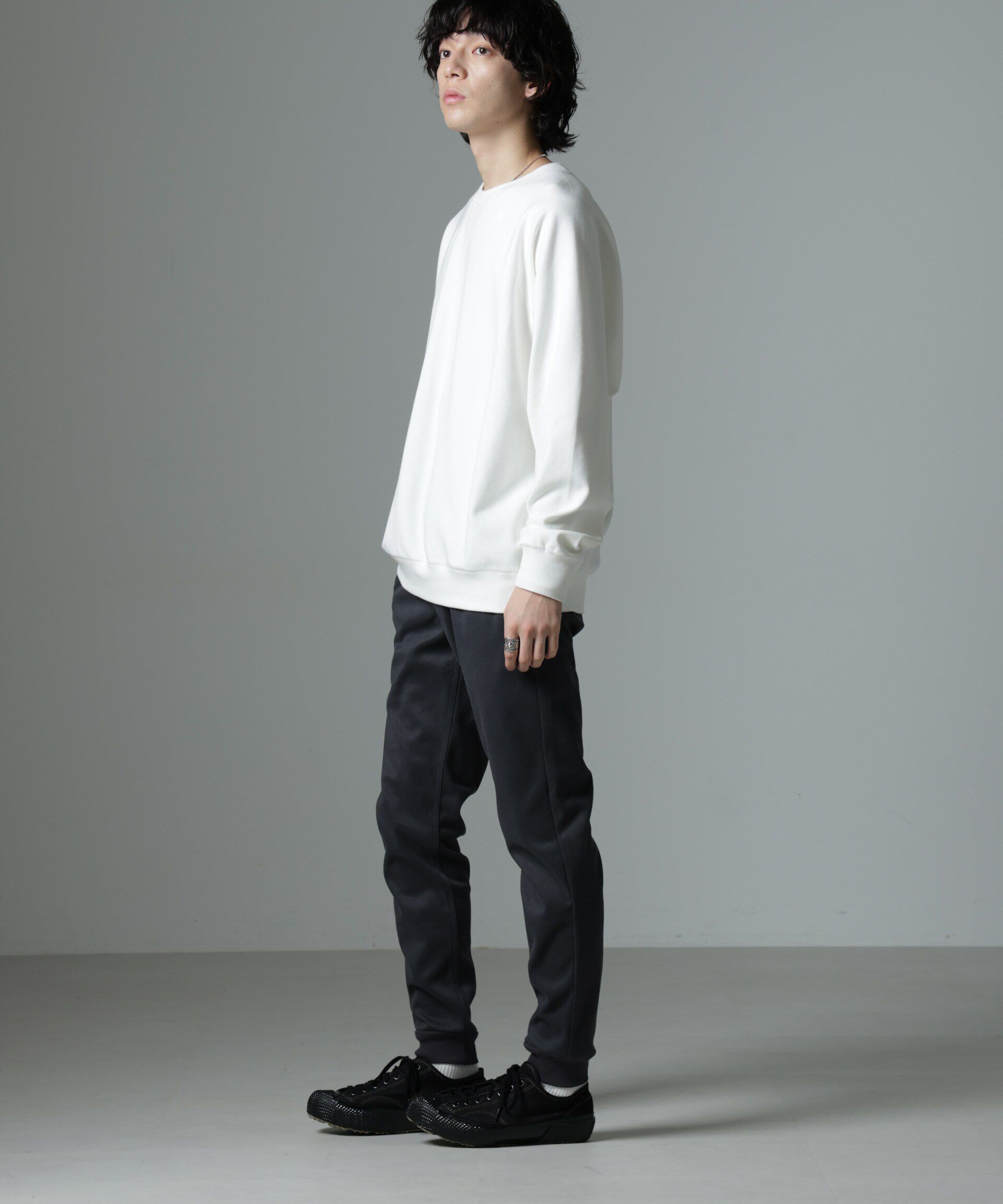 nano･universe「「MC」coveross(R)TECH WARM 裏起毛ツイル ジョガーパンツ」|チノ|