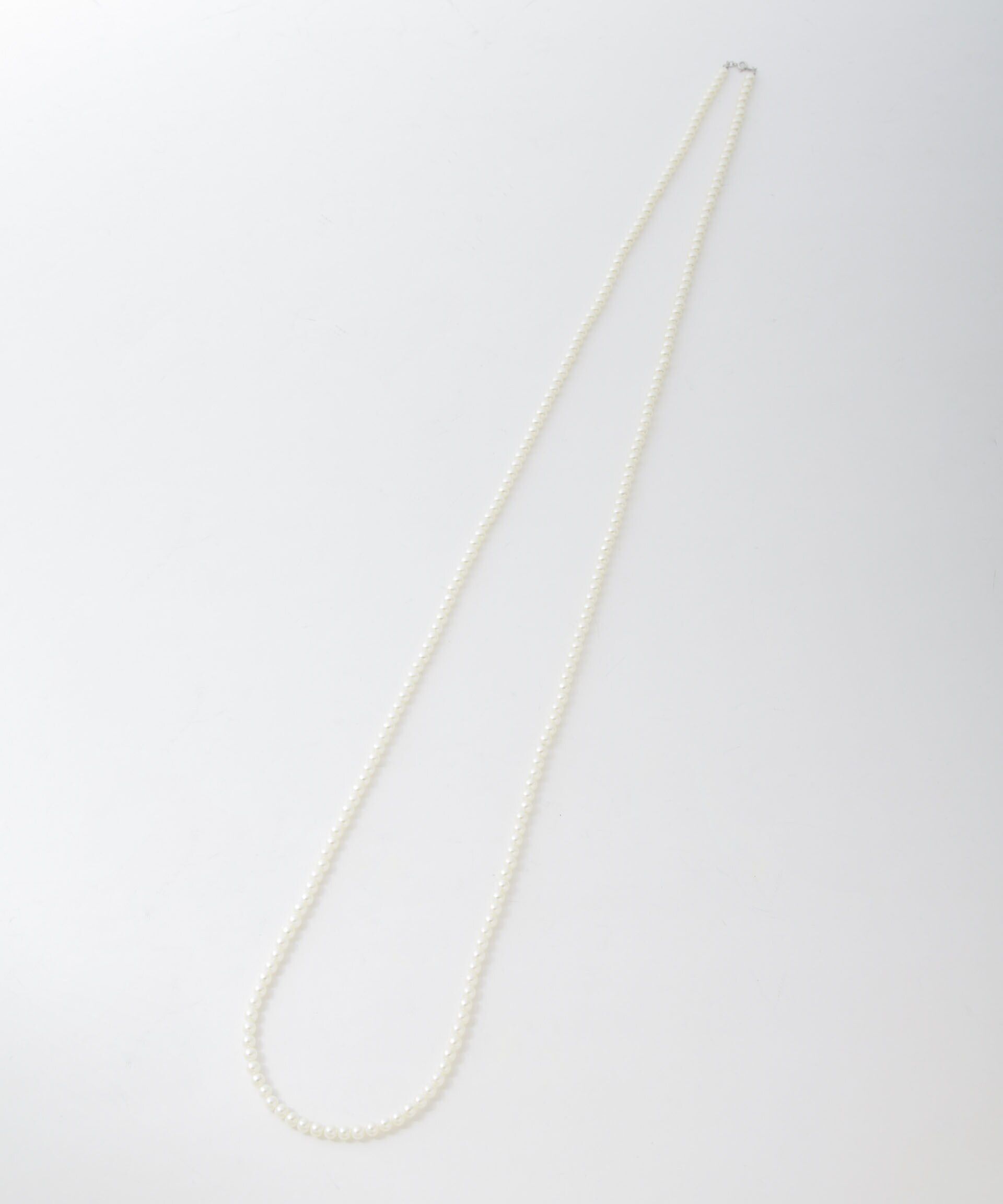 nano･universe「パールロングネックレス」|ネックレス|