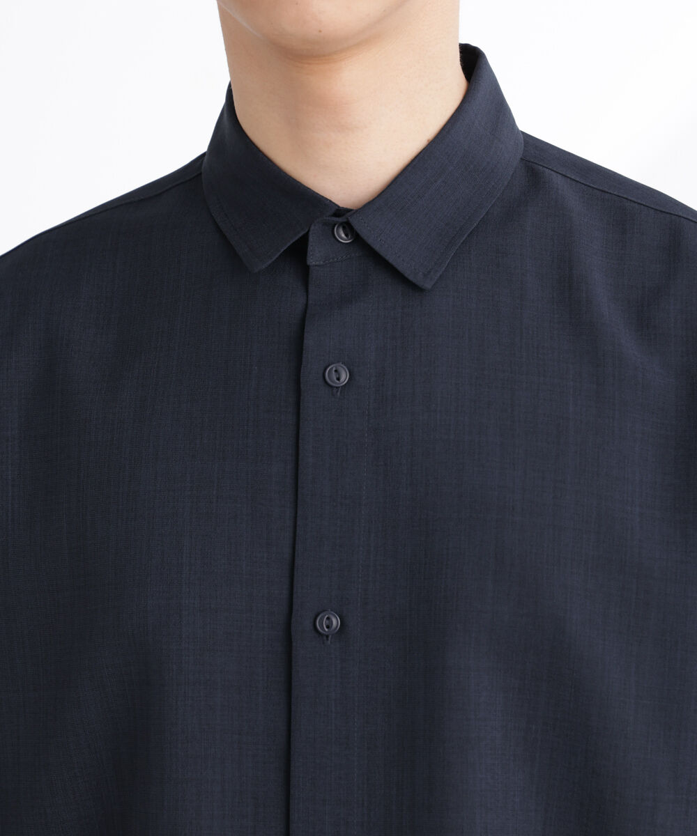 nano･universe「ライトウェイトドライシャツ 半袖(セットアップ可)」|シャツ・ブラウス|