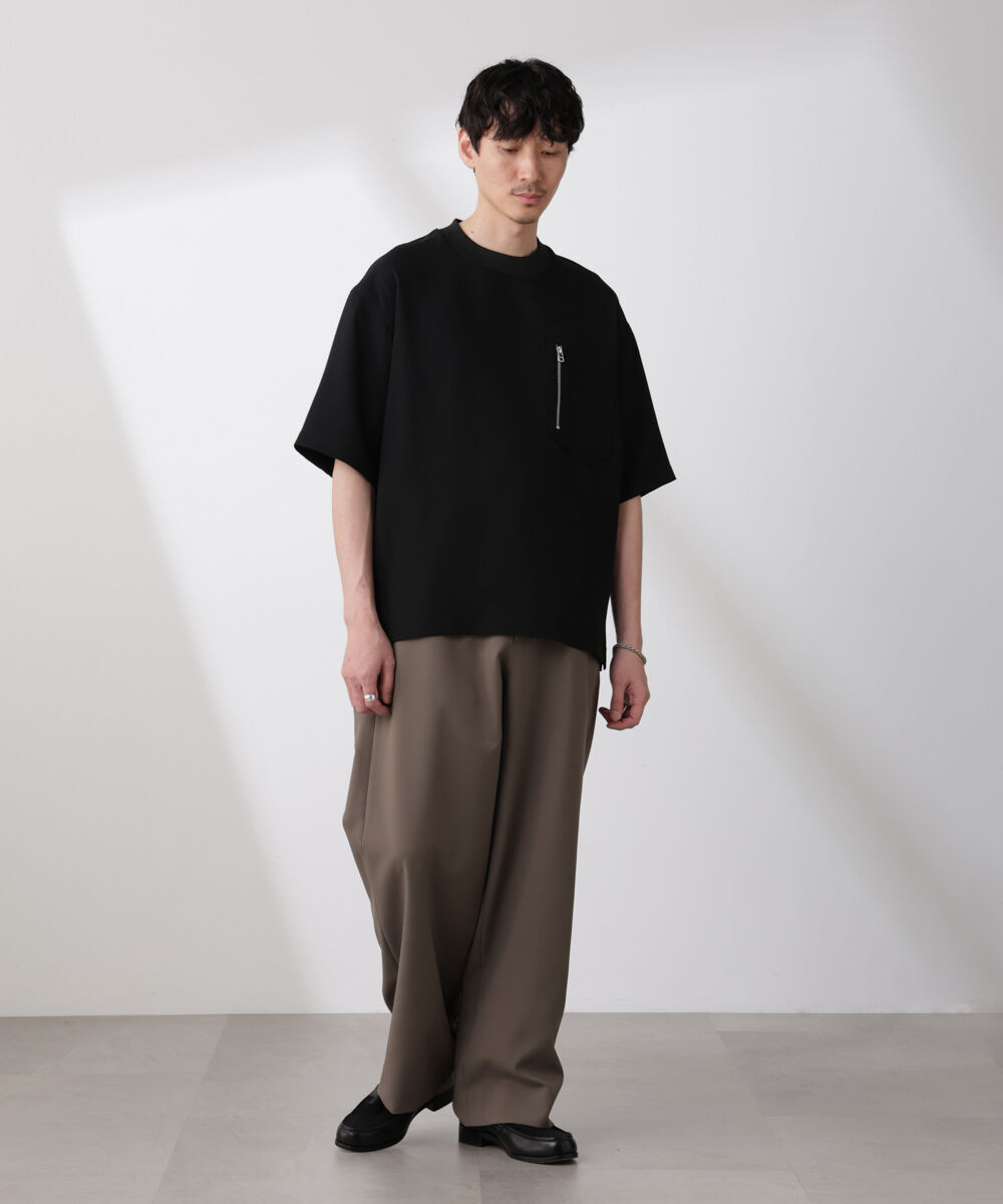 nano･universe「Epoche ZIP Tシャツ」|Tシャツ・カットソー|