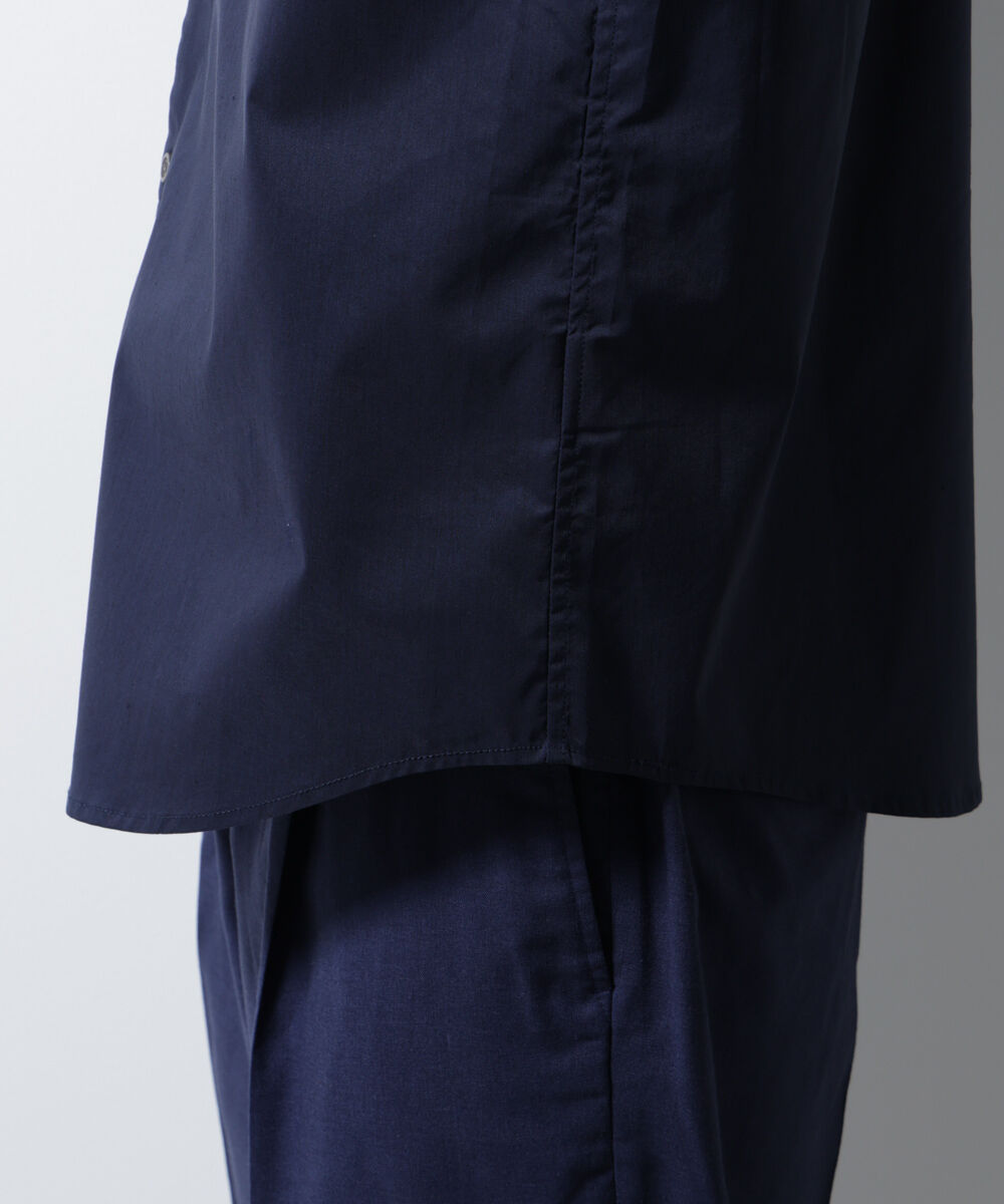 nano･universe「｢ICE FLOW LINEN｣レギュラーカラーシャツ 半袖」|シャツ・ブラウス|