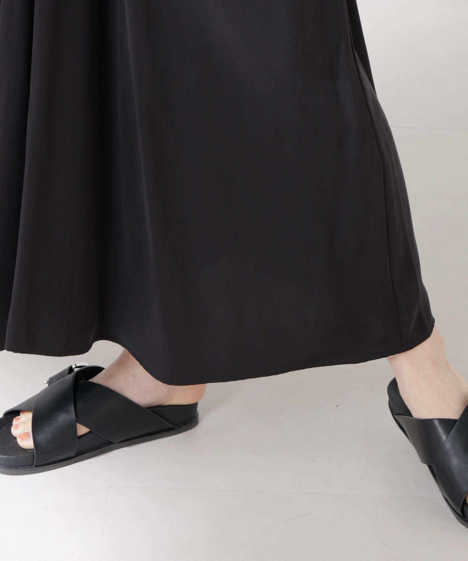 nano･universe「前後2wayボリュームギャザーワンピース」|ワンピース|