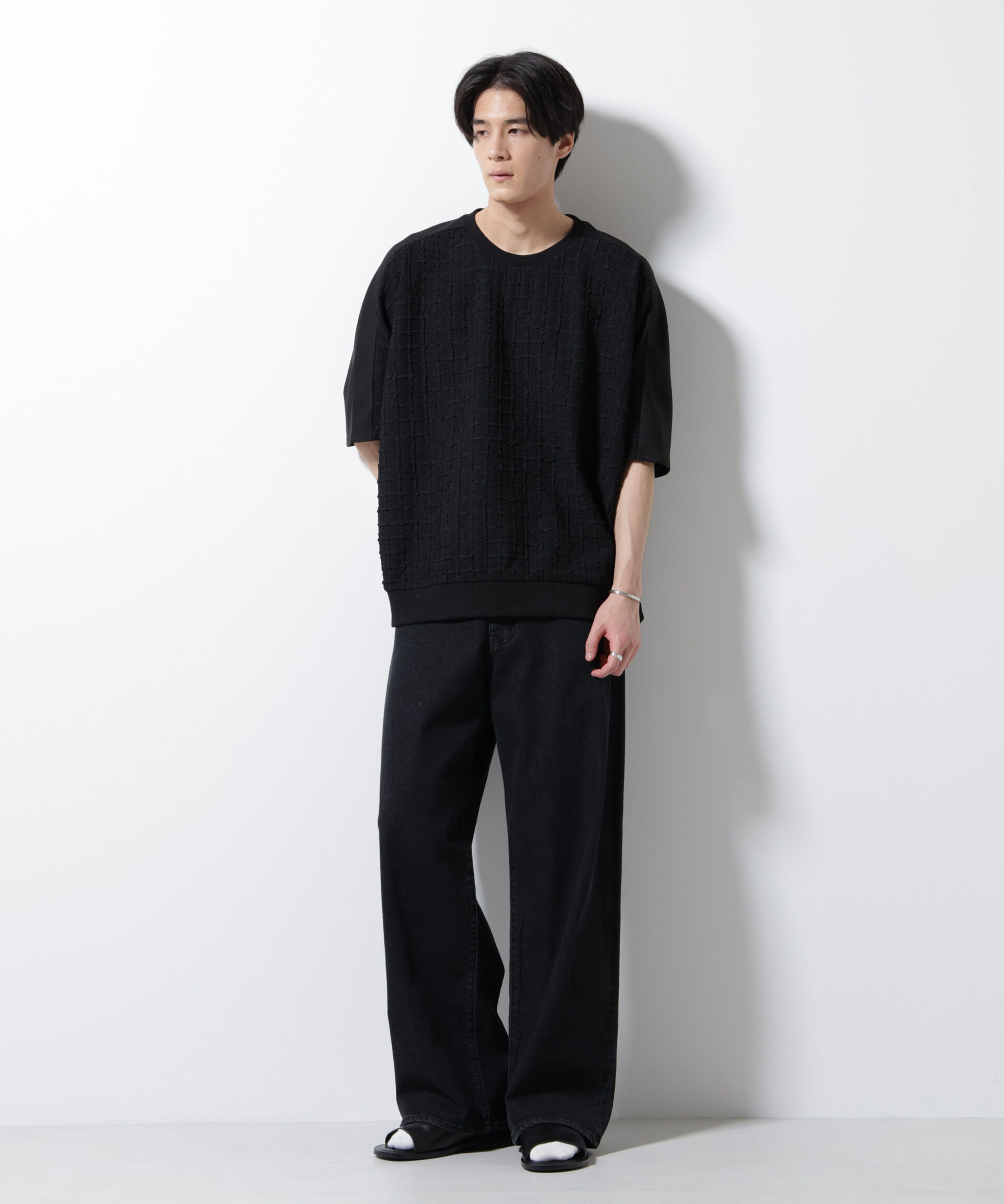 nano･universe「フクレジャガードTシャツ」|Tシャツ・カットソー|