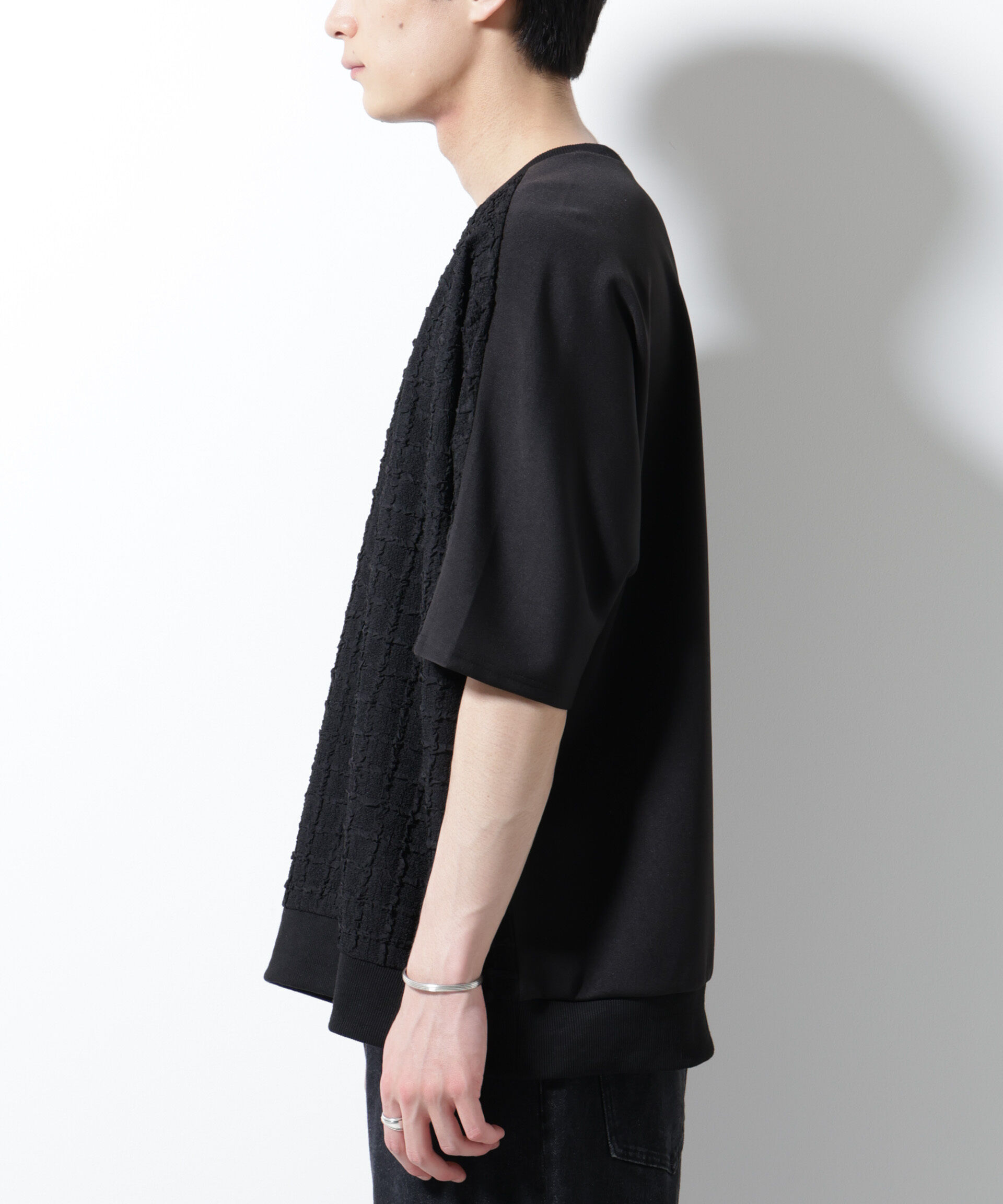 nano･universe「フクレジャガードTシャツ」|Tシャツ・カットソー|