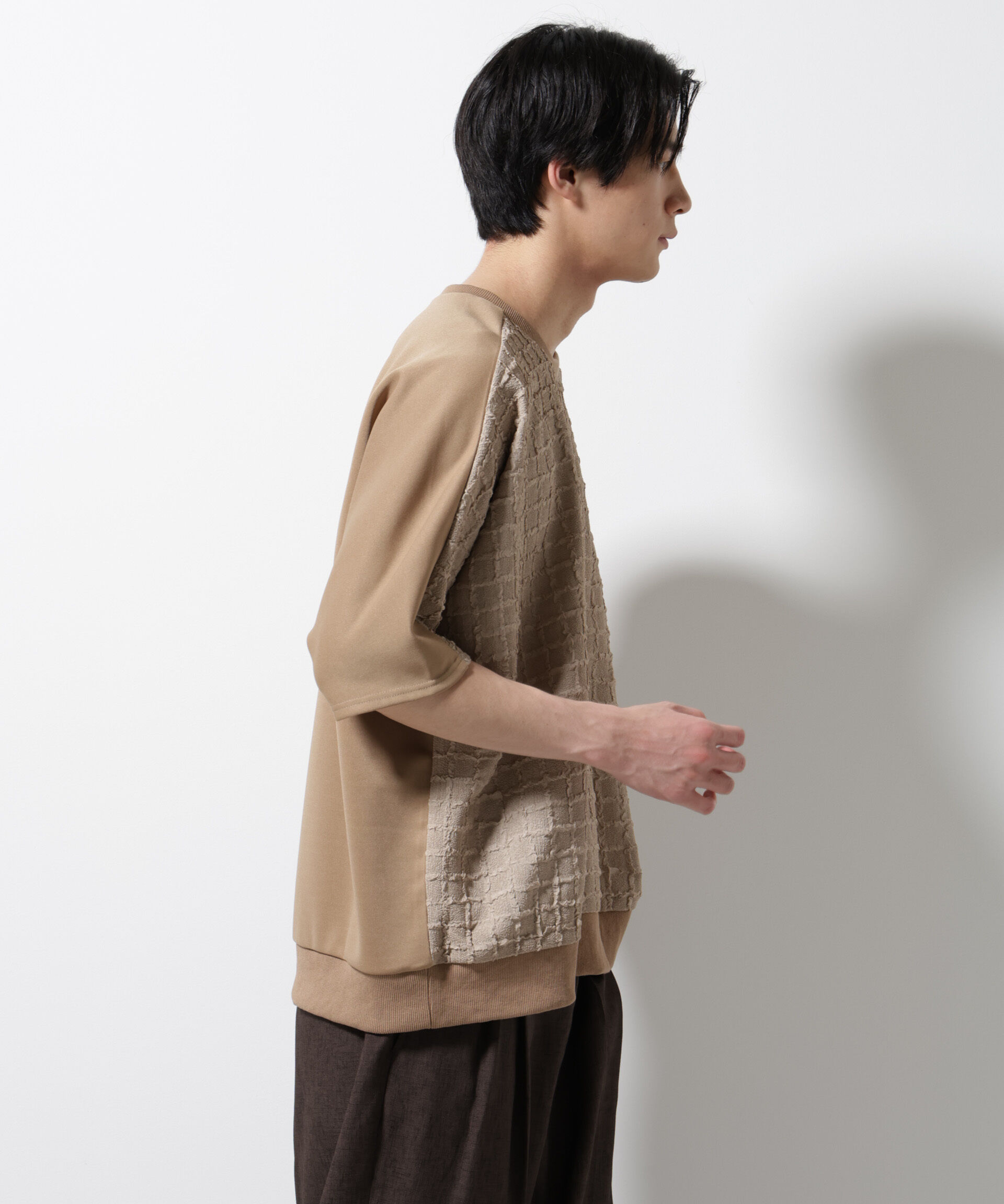 nano･universe「フクレジャガードTシャツ」|Tシャツ・カットソー|