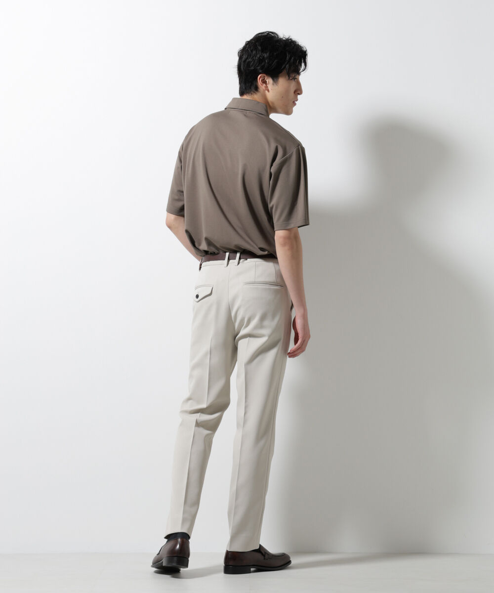 nano･universe「ポンチポロシャツ半袖」|Tシャツ・カットソー|