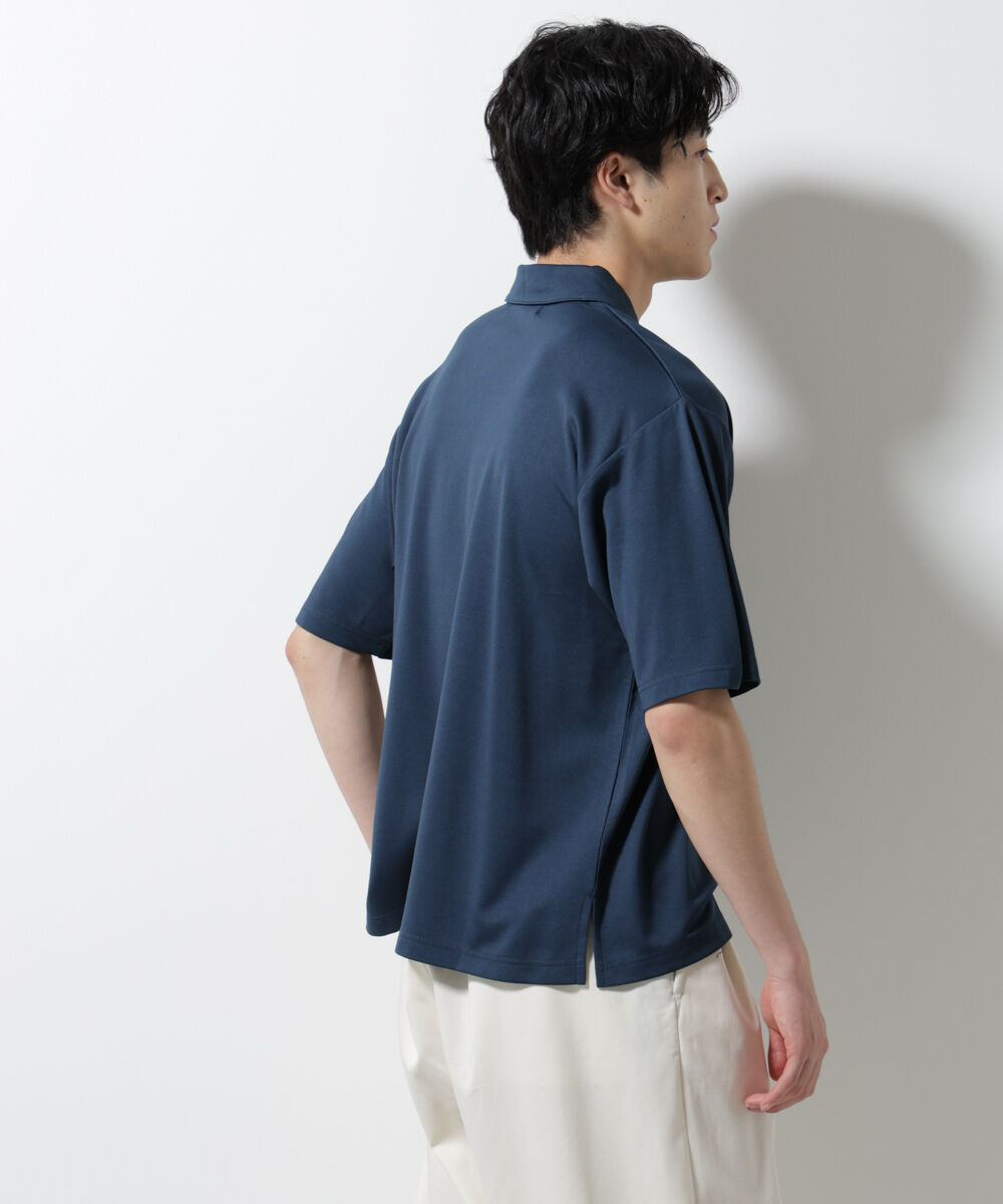 nano･universe「ポンチポロシャツ半袖」|Tシャツ・カットソー|