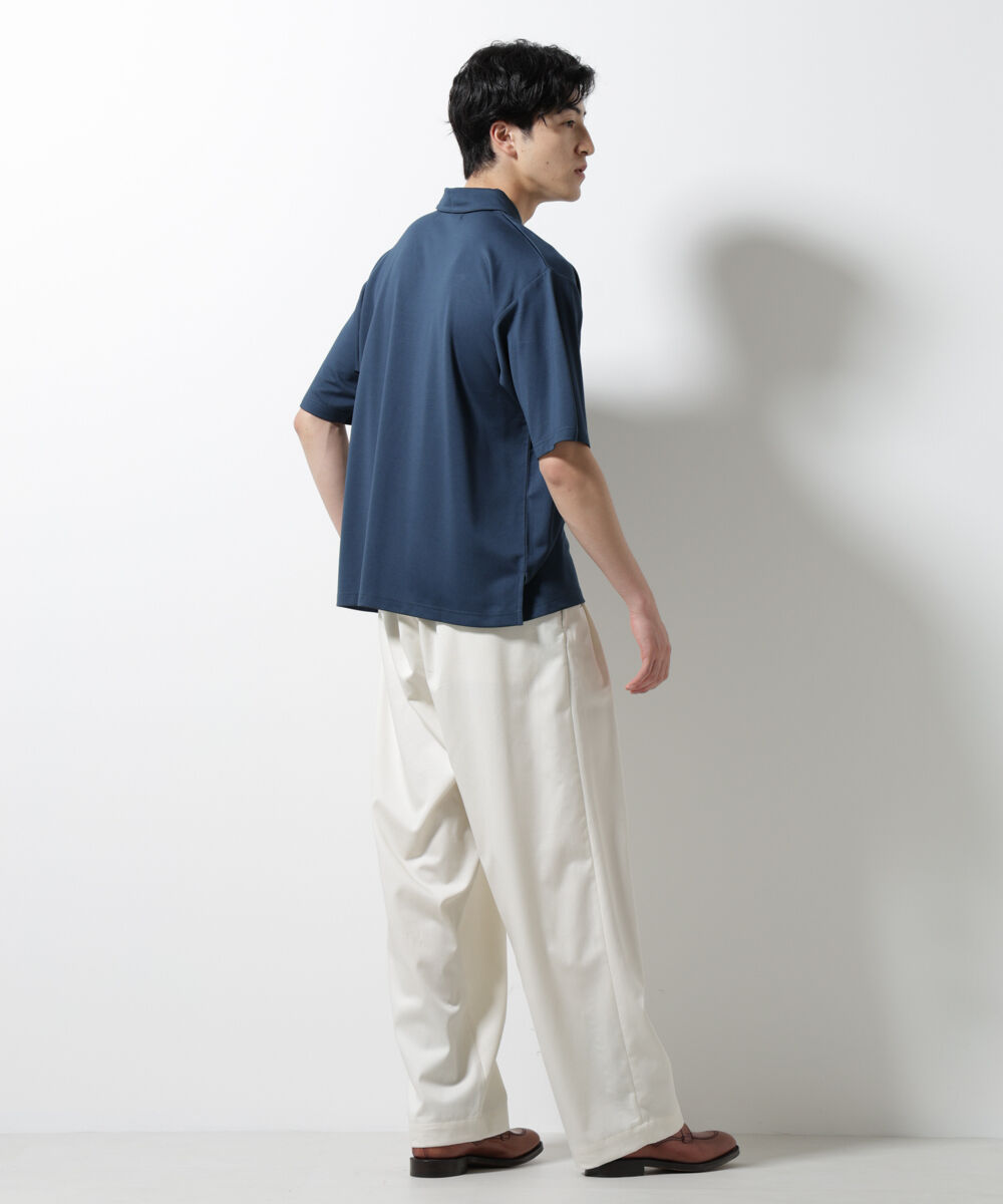 nano･universe「ポンチポロシャツ半袖」|Tシャツ・カットソー|