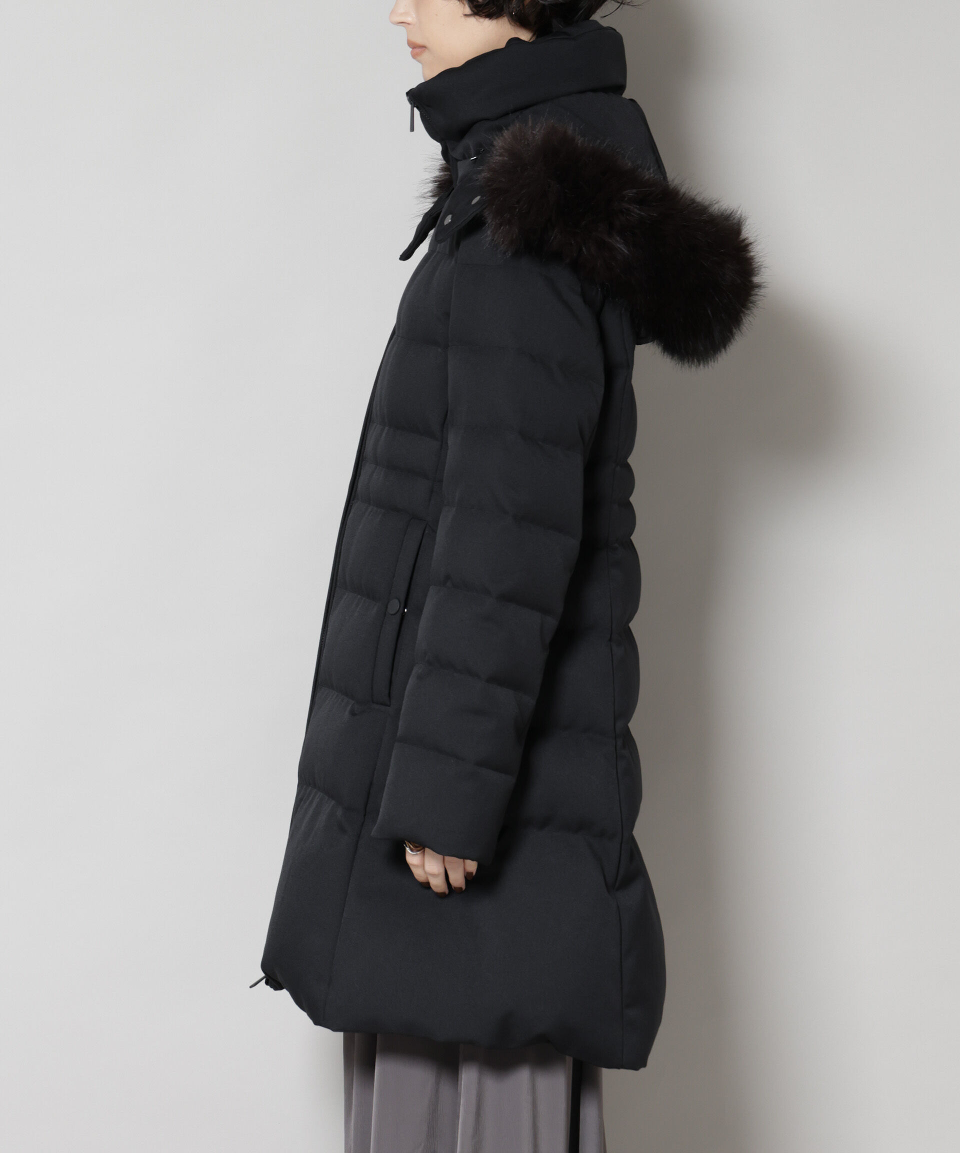 nano･universe「「西川ダウン(R)」サージロングダウン」|ダウン|