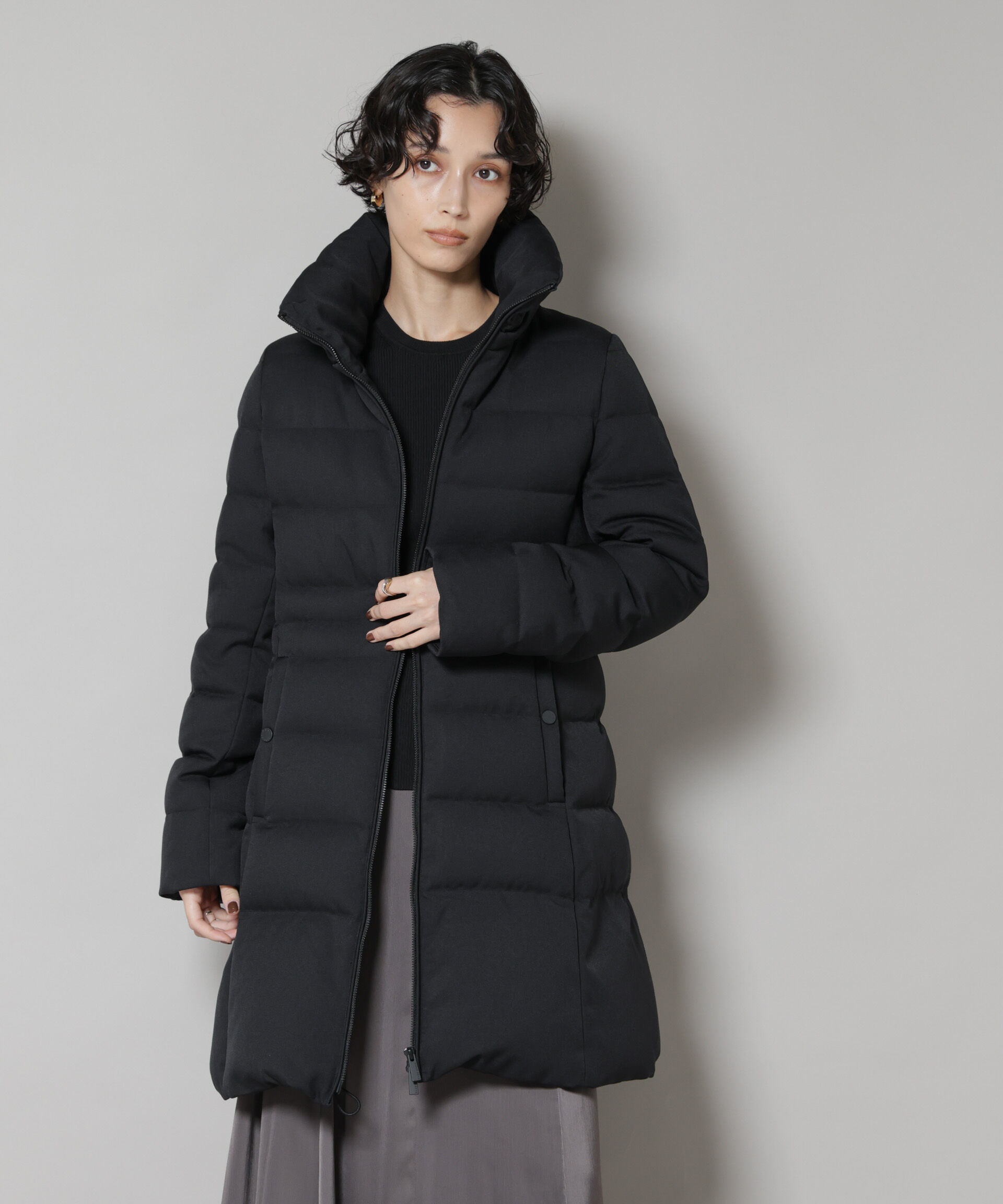 nano･universe「「西川ダウン(R)」サージロングダウン」|ダウン|