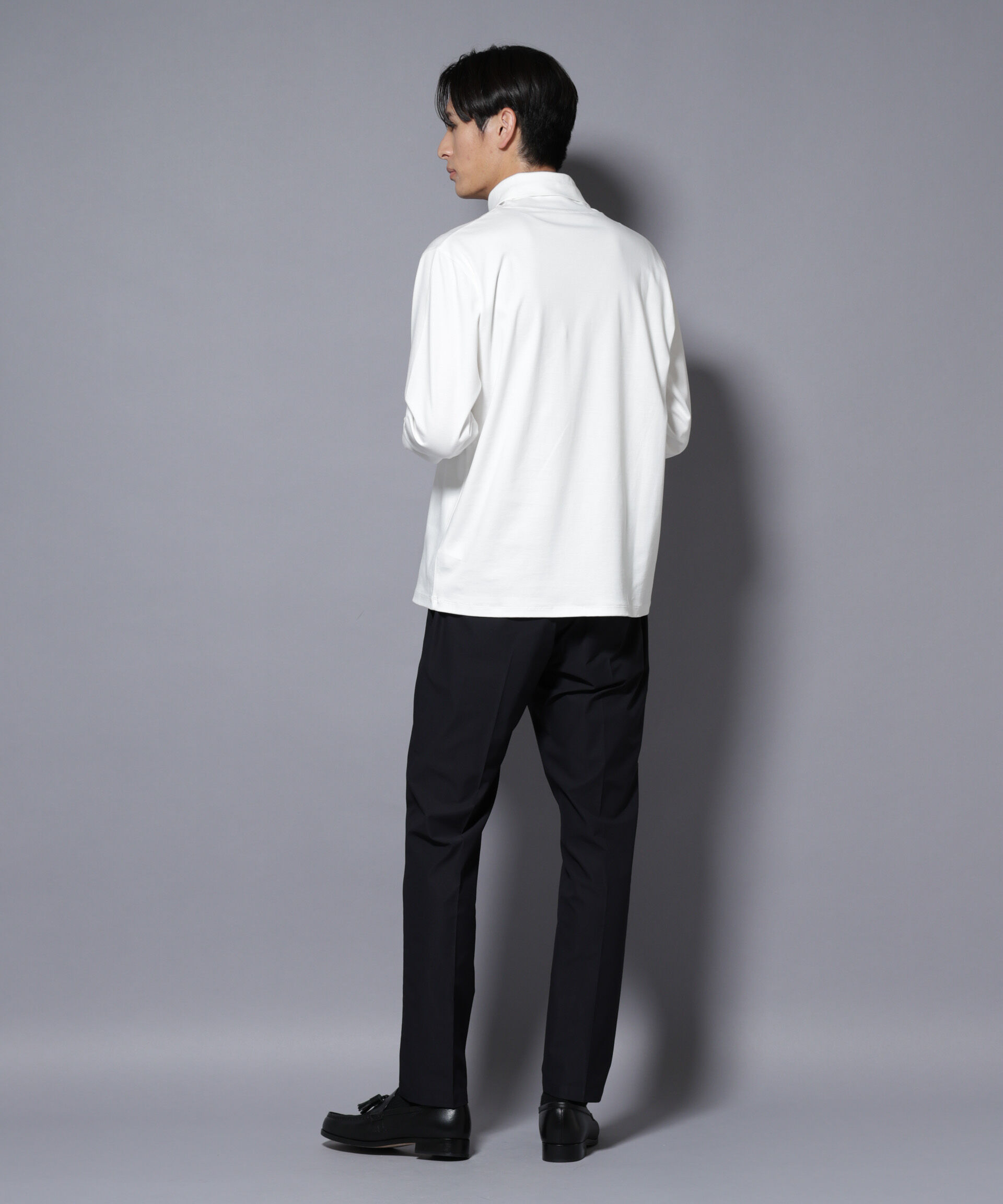 nano･universe「ジャケT(R) プレミアム タートルネック 長袖」|Tシャツ・カットソー|