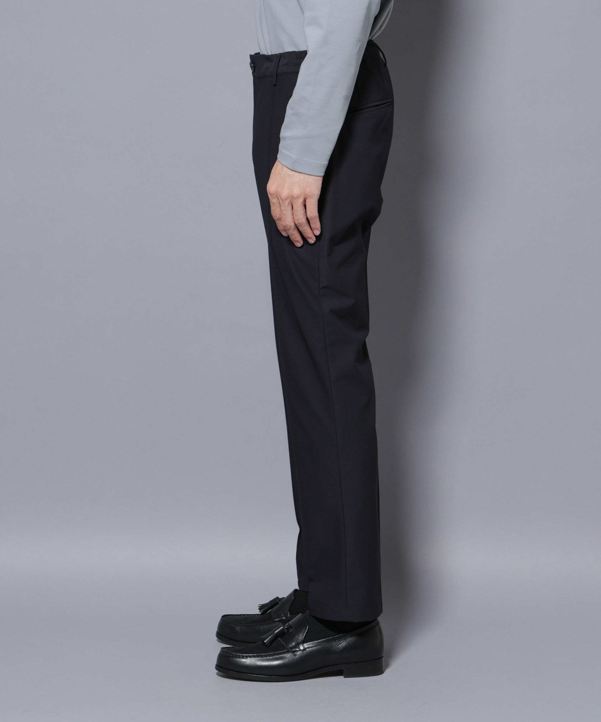 nano･universe「「N TROUSERS BASIC」TEXBRID(R) ツイルパンツ/ストレッチ・撥水(セットアップ可)」|スーツ|