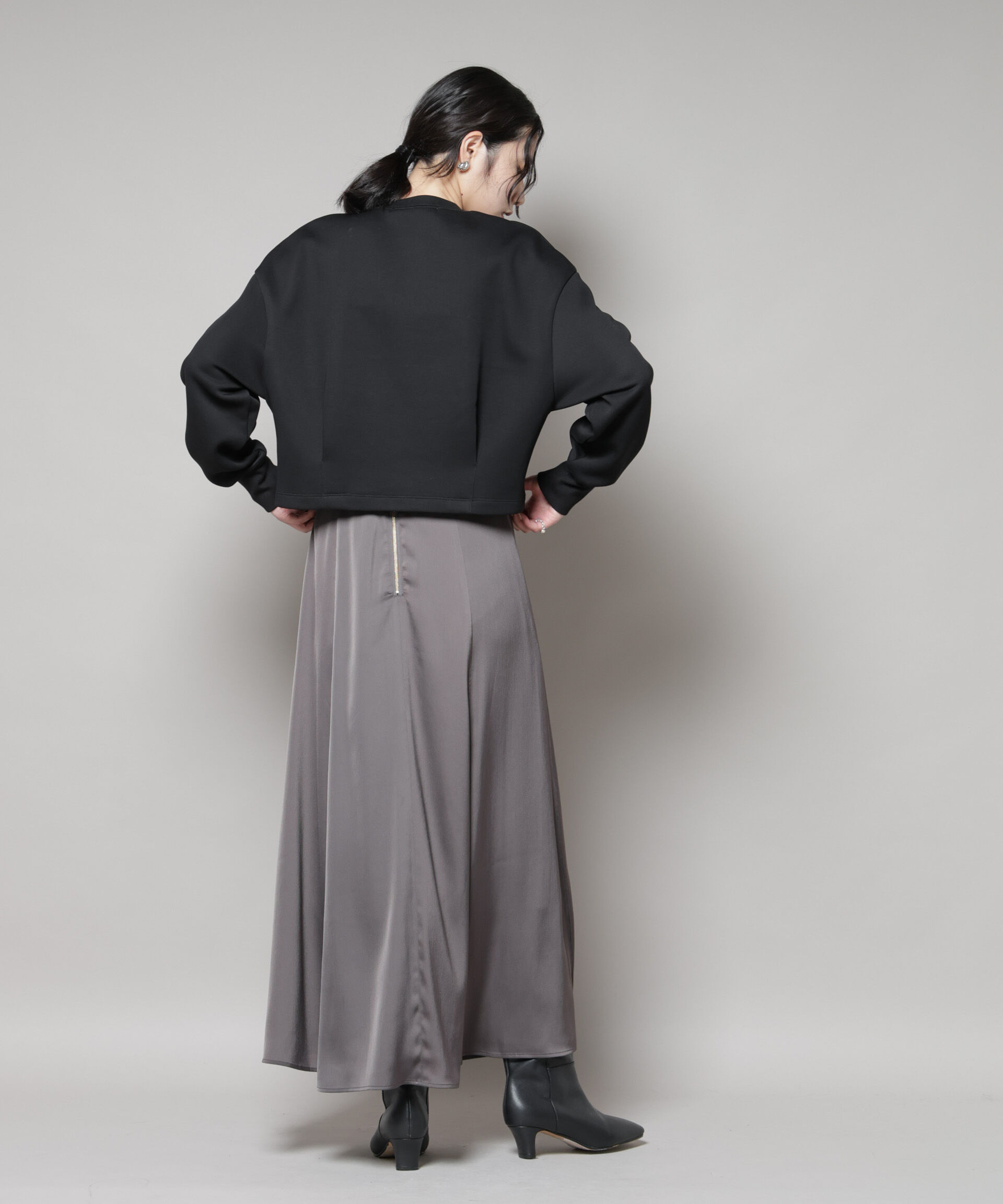 nano･universe「ダンボールタックカーディガン」|Tシャツ・カットソー|