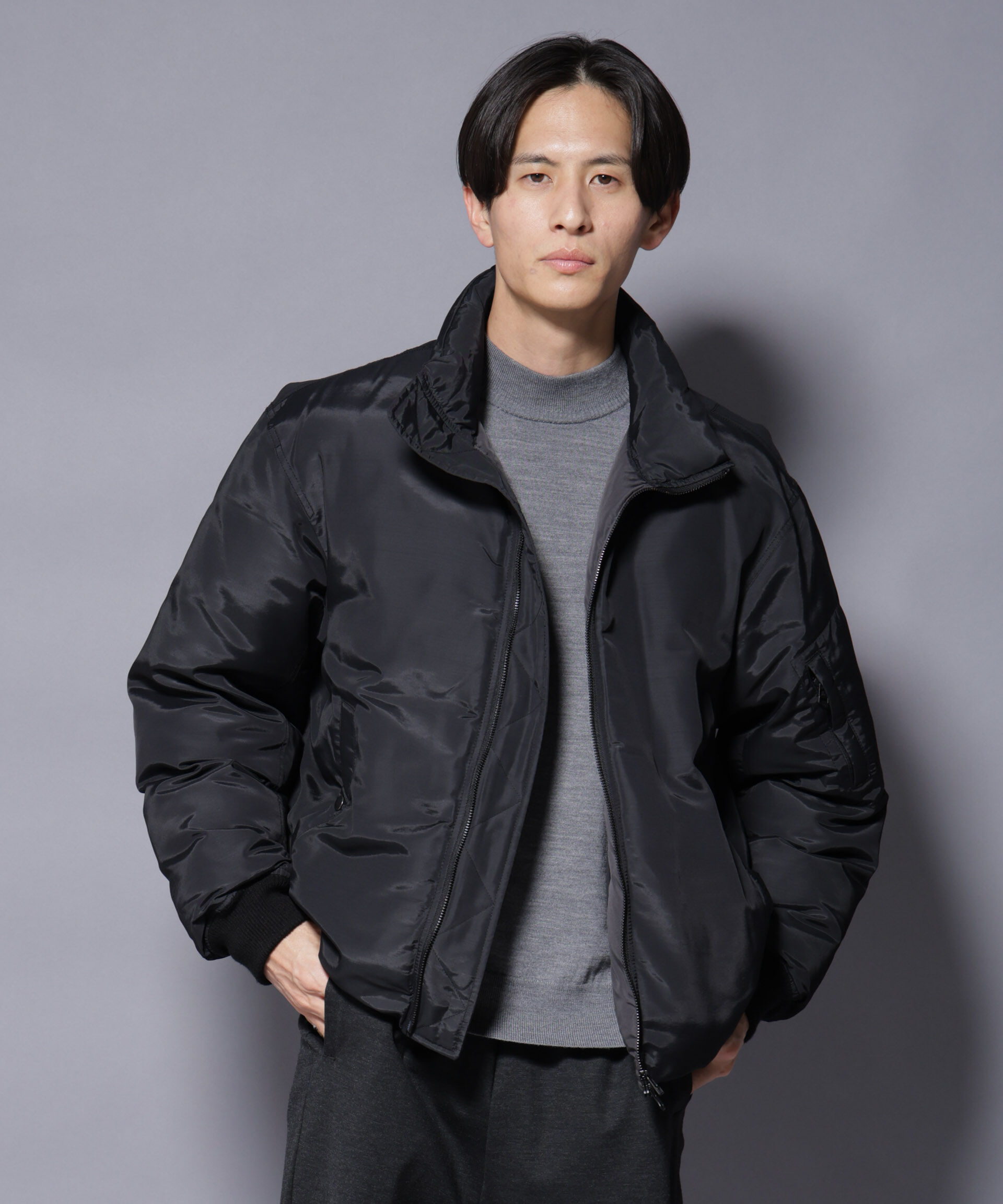 nano･universe「｢OGAWA PRODUCTS｣anewdown(R) スタンドダウン 難燃性、撥水」|ダウン|