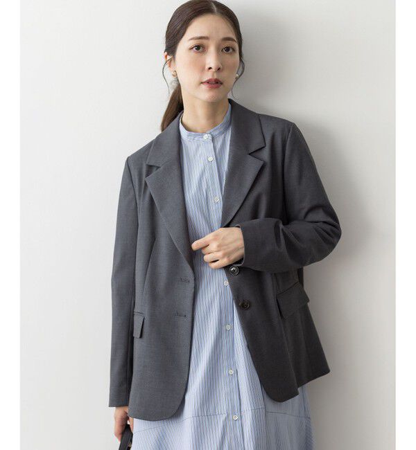 組曲「【加藤ローサさん着用】ハンサムツイル ジャケット」|テーラードジャケット|