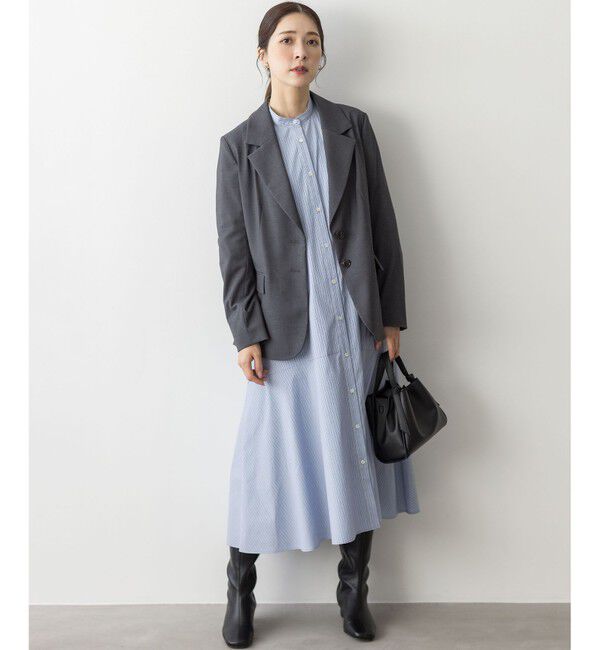 組曲「【加藤ローサさん着用】ハンサムツイル ジャケット」|テーラードジャケット|