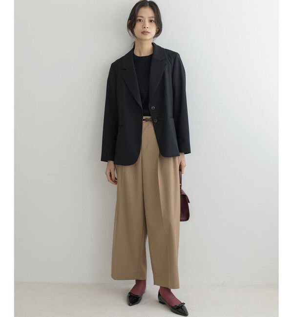 組曲「【加藤ローサさん着用】ハンサムツイル ジャケット」|テーラードジャケット|