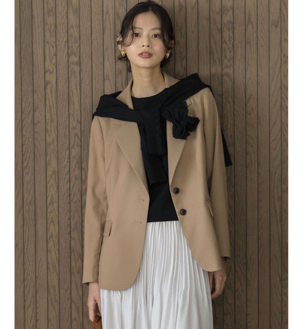 組曲「【加藤ローサさん着用】ハンサムツイル ジャケット」|テーラードジャケット|