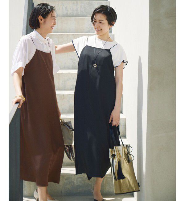 自由区「【カタログ掲載・洗える】ブライトカルゼキャミ ワンピース」|ワンピース|