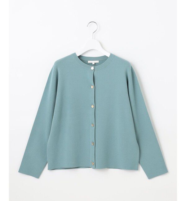 自由区「【アンサンブル対応・洗える】レーヨンストレッチ カーディガン」|カーディガン|