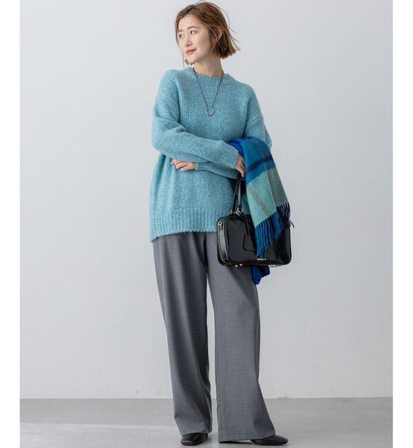 23区「【洗える】ナチュラルストレッチサキソニー ベイカー ドロスト パンツ」|その他|