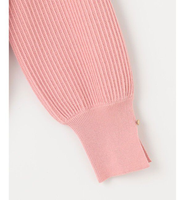 ANY SIS「【CICA加工・選べる9色展開】スリットポイントボトルネック ニット」|ニット・セーター|