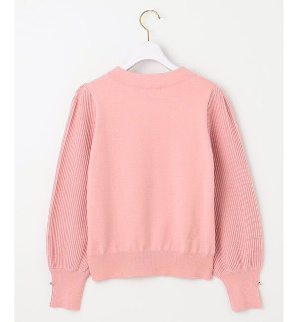 ANY SIS「【CICA加工・選べる9色展開】スリットポイントボトルネック ニット」|ニット・セーター|